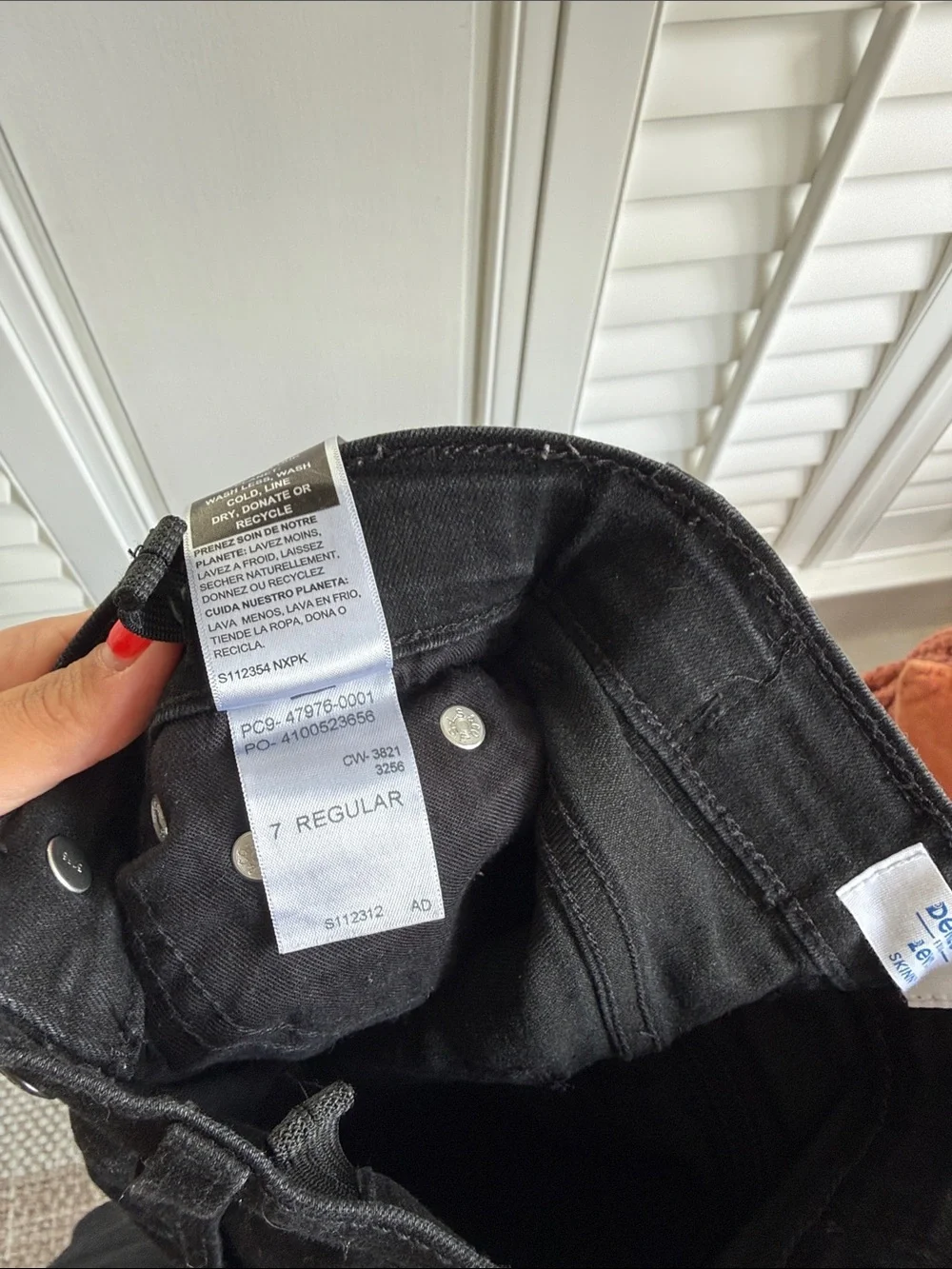 Denizen from Levis slim black